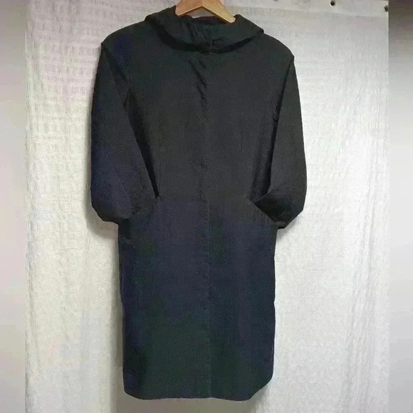 Eileen Fisher  3/4 Length Hooded Jacket. Ladies Size pp (2-4) - Picture 7 of 7